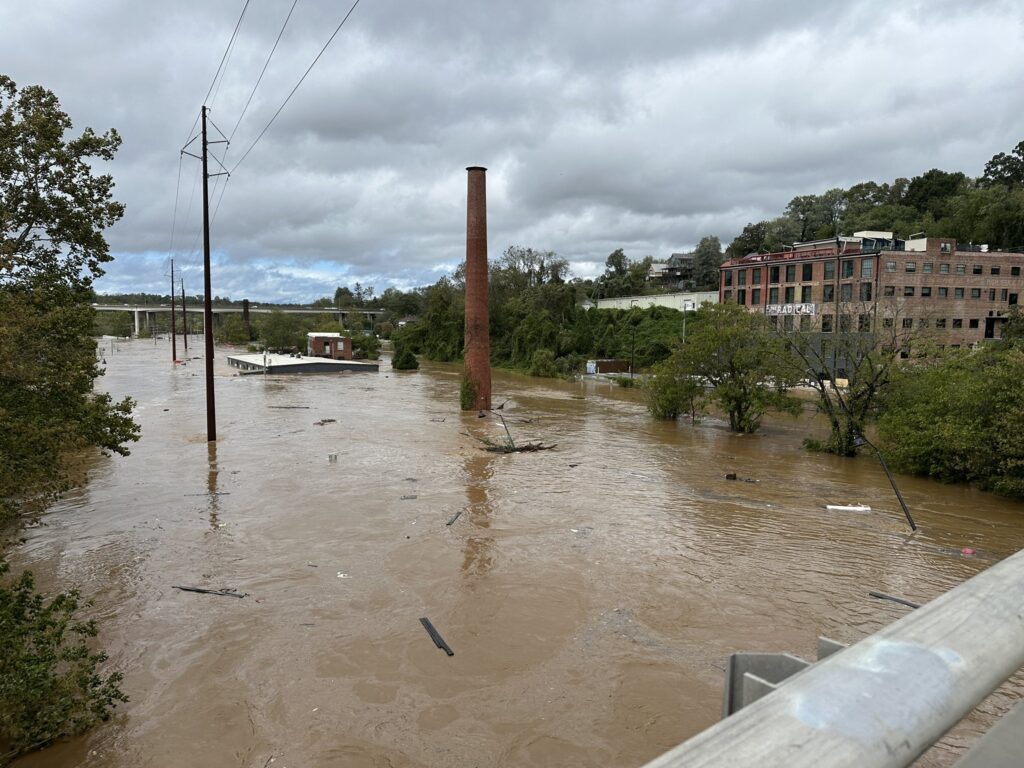 Hurricane Helene flooding