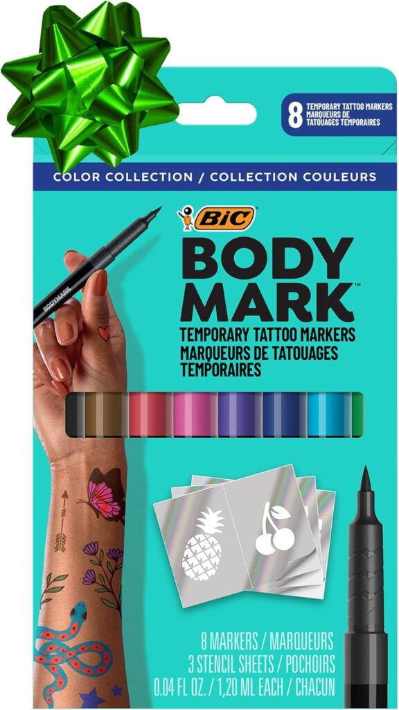 Gift ideas for teens: tattoo markers