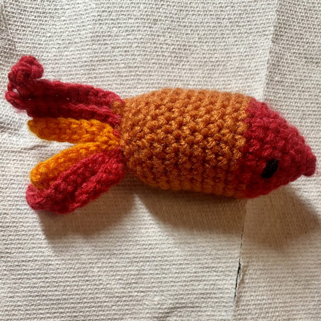 Crochet Goldfish