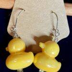 Rubber Ducky Earrings - Yellow
