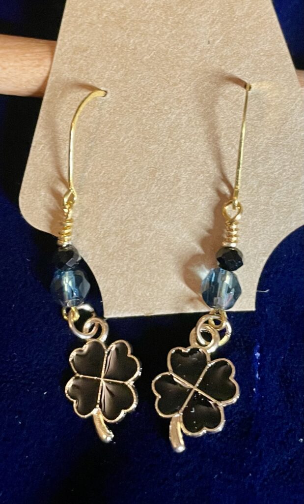 Crystals with Black Clover Charms